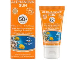 Alphanova Sun Bio SPF50+ Tube 50gr Tinted Cream