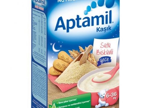 Aptamil Sütlü Bisküvili Kaşık Mama 250 gr | 6-36 ay