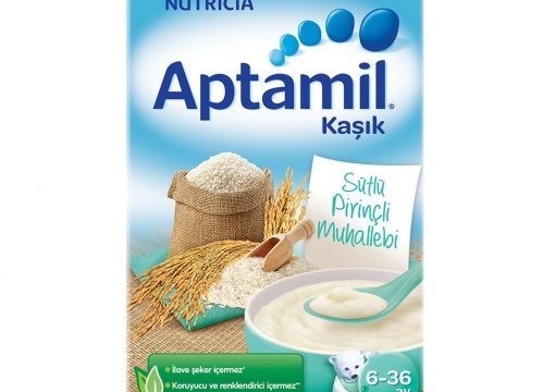 Aptamil Sütlü Pirinçli Muhallebi Kaşık Mama 225 gr | 6-36 ay