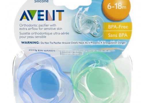 Avent Hava Delikli Ortodontik Emzik 6-18ay 2 li