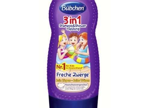 Bübchen 3ü 1 arada Çocuk Şampuanı-Duş Jeli-Balsam 230ml