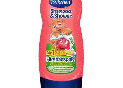 Bübchen Çocuk Şampuanı ve Duş Jeli Frambuaz 230ml