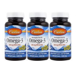 Carlson Omega-3 1000 mg Fish Oil Balık Yağı 50 Kapsül(3 lü) Kullananlar