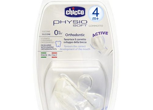 Chicco Physio Soft Orthodontic Slikon Emzik 4m+