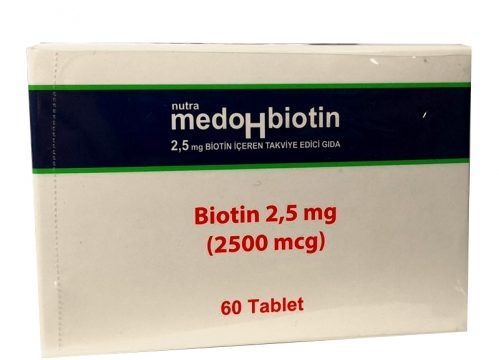 Dermoskin Medohbiotin Biotin 2,5mg 60 Tablet Kullananlar