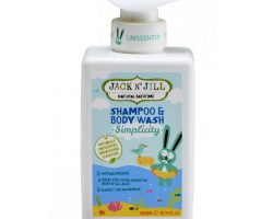 Jack and Jill Natural Bathtime Shampoo & Body Wash 300ml