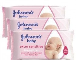 Johnsons Baby Extra Sensitive Islak Mendil 3lü Ekonomik Paket