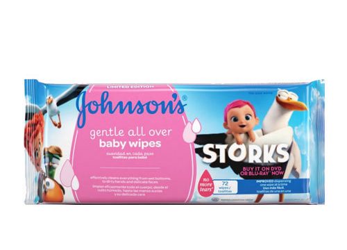 Johnsons Baby Gentle Cleansing Losyonlu Islak Mendil 56 Adet