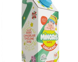Minoris Baby Organik Bebek Çamaşırları Temizleme Sıvısı Deterjanı 1Lt
