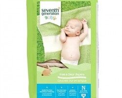 Seventh Generation Bebek Bezi-Yeni Doğan 4,5 Kg a kadar-36 Adet