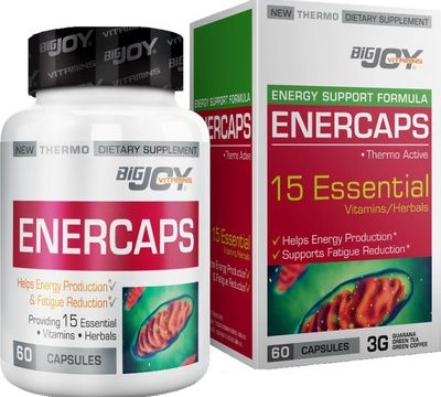 Bigjoy Vitamins Enercaps 60 Kapsül Kullananlar
