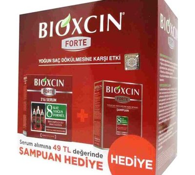 Bioxcin Forte Serum 3x30mm & Kullananlar