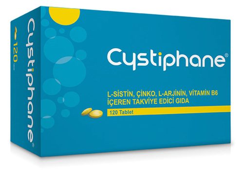 Cystiphane L-Sistin Çinko L-Arjinin Vitamin B6 içeren Takviye Edici Gıda 120 Tablet Kullananlar