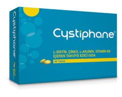 Cystiphane L-Sistin Çinko L-Arjinin Vitamin B6 içeren Takviye Edici Gıda 60 Tablet Kullananlar