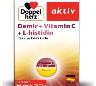Doppelherz Aktiv Demir+Vitamin C+L-Histidin 30 Kullananlar