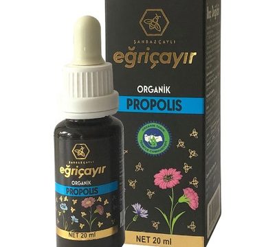 Eğriçayır Organik Propolis 20ml (Su Kullananlar