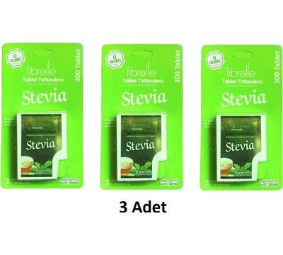 Fibrelle Stevia Tatlandırıcı 300 Tablet Kullananlar