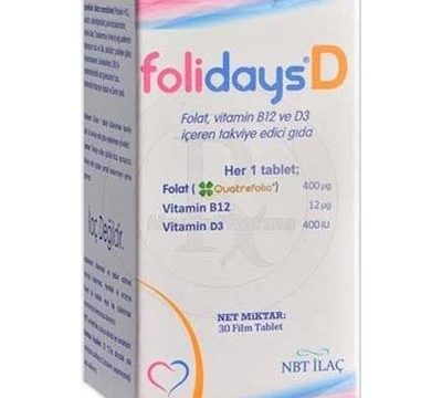 Folidays D 30 Tablet Kullananlar