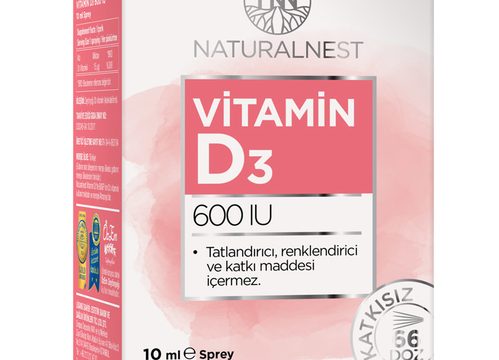 Naturalnest Vitamin D3 600 IU Sprey 10 ml Kullananlar