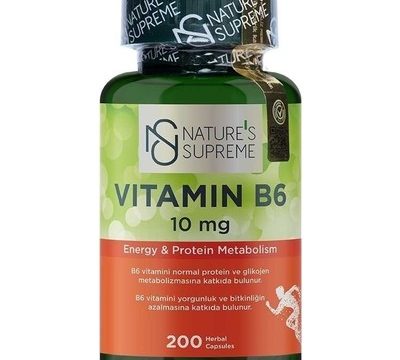 Nature’s Supreme Vitamin B6 10 Kullananlar