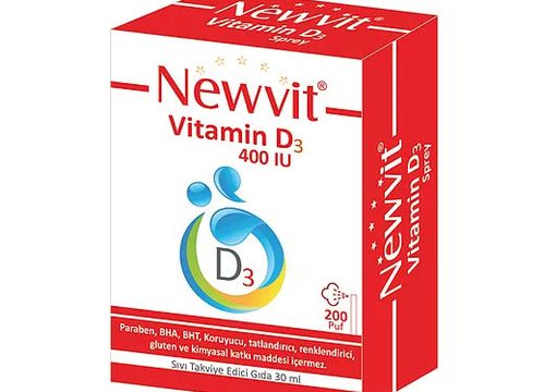 Newvit Vitamin D3 400 IU Sprey / Damla 30 ml Kullananlar