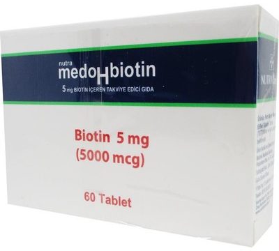 Nutrafarm Medohbiotin 5mg 60 Tablet Kullananlar