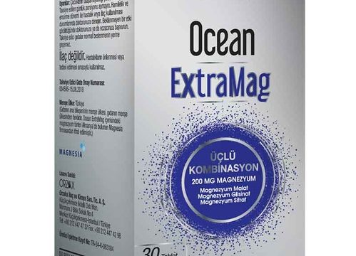 Orzax Ocean ExtraMag Üçlü Kombinasyon Takviye Edici Gıda 30 Tablet Kullananlar