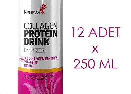 Reneva Beauty Collagen Protein Drink 12 x 250 ml Kullananlar