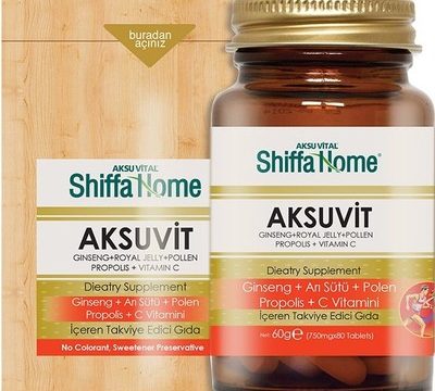 ShiffaHome Aksuvit 750 mg 80 Kullananlar