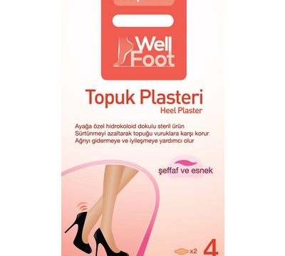 Stopever Well Foot Topuk Plasteri-Steril Kullananlar
