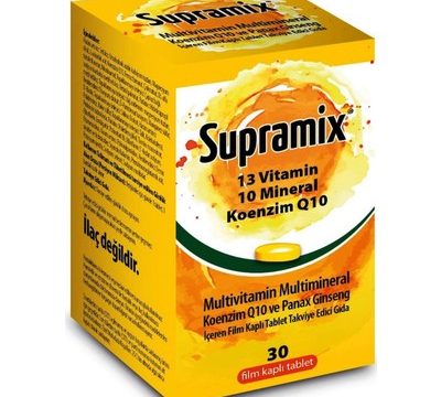 Supramix Multivitamin 30 Film Tablet Kullananlar