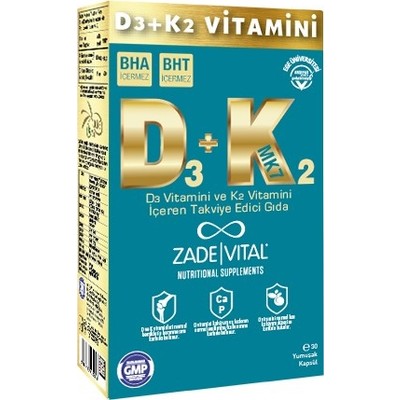 Вит б л. Zade Vital Vitamin d3+k2. Zade Vital d3 k2 инструкция. D3 Zade Vital Турция. K2 vitamini 200мг.
